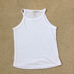 white Bozzolo tank top